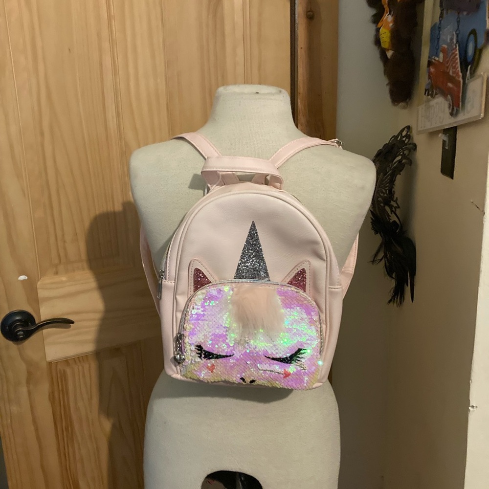 OMG Accessories pink unicorn backpack for girls - Picture 11 of 11